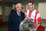 Eindhoven 30 april 2000
PSV landskampioen 1999-2000
Frits Philips en Andre Ooijer
