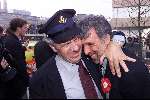 Eindhoven, 30 april 2000
PSV-RKC, eindstand 7-1
PSV vier hierna het officiele landskampioenschap seizoen 1999/2000
Voorzitter Harry v Raaij met trainer Erik Gerets