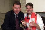 Eindhoven 30 april 2000
PSV landskampioen 1999-2000
Frank Arnesen en Jan Heintze
