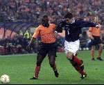 Arnhem, 26 april 2000
Nederland-Schotland, eindstand 0-0
Vriendschappelijk
Jerry Hasselbank