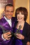 Scheveningen 17 april 2000
Uitreiking Musical Awards.
Stanley Burleson en Liesbeth List