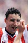 Eindhoven, 30 april 2000
PSV Landskampioen 
Feest na de wedstrijd PSV-RKC, eindstand 7-1
Mark v Bommel