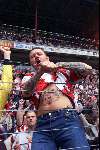 Eindhoven, 30 april 2000
PSV Landskampioen 
Feest na de wedstrijd PSV-RKC, eindstand 7-1
PSV supporter met tatoeage