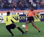 Arnhem, 26 april 2000
Nederland-Schotland, eindstand 0-0
Vriendschappelijk
Patrick Kluivert