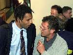 Arnhem, 26 april 2000
Frits korbach met Pierre v Hooijdonk