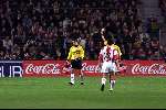 Eindhoven 31 maart 2000
PSV-AZ
Ronald Waterreus verlaat het veld na een rode kaart