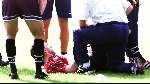 Eindhoven, 28 april 2000
Ruud v Nistelrooy geblesseerd tijdens zijn revalidatie