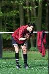 Eindhoven 27 april 2000
1e training Ruud v Nistelrooy na keuring Manchester United.