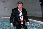 Eindhoven 30 april 2000
PSV landskampioen 1999-2000
Willibrord Frequin in bubbelbad