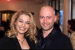 Den Haag 20 april 2001
Uitreiking Musical awards in het circustheater.
Antje Montero met vriend