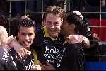 Eindhoven, 28 april 2001
Wedstrijd tussen EVV Eindhoven -FC Den Bosch, eindstand 2-2.
Bart v d Eede heeft gescoord en Den Bosch op 0-2 gebracht