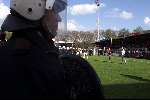 Eindhoven, 28 april 2001
Wedstrijd tussen EVV Eindhoven -FC Den Bosch, eindstand 2-2. Supporters FC Den bosch tijdens rellen
De ME houdt toezicht    Hooligans     Mobiele eenheid