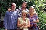Laren 30 augustus 2001
Presentatie van het nieuwe TROS seizoen.
v.l.n.r. Cees Geel, Bert Kuizenga , Elsje de Wijn en Mary Lou v Steenis