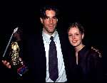 ruud van Nistelrooy met zijn vriendin