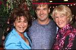 Amsterdam, 11 april 2001
Feest t.g.v. 60 jarige JOOP BRAAKHEKKE
Christine Kroonenberg, Sheila de Vries en Gerard Joling