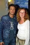 Rotterdam 13 april 2002
TMF Awards in ahoy
Annete Barlo met baywatch acteur David  Charvet