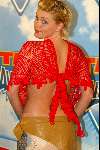 Rotterdam 13 april 2002
TMF Awards in ahoy
Bridget Maasland met tatoeage