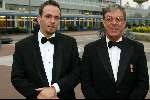 Amsterdam 22 april 2002
Uitreiking van de Musical awards in de RAI
Frans Molenaar met vriend