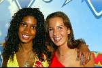 Rotterdam 13 april 2002
TMF Awards in ahoy
Georgina Kwayke met vriendin