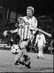 Hallvar Thoresen tegen zijn oude club FC Twente
1981