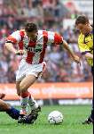 Eindhoven, 30 april 2000
PSV Landskampioen 
Feest na de wedstrijd PSV-RKC, eindstand 7-1
Iwan