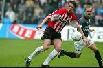 Eindhoven 15 maart 2002
PSV-Feyenoord
Jan Vennegoor of Hesselink en Razsa