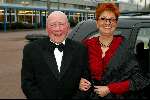 Amsterdam 22 april 2002
Uitreiking van de Musical awards in de RAI
Johnny Kraaykamp sr met vrouw