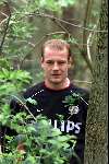 Eindhoven, 13 April 2002 Herdgang
PSV-speler Kasper Bogelund