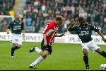 Eindhoven 15 maart 2002
PSV-Feyenoord
Kasper Bogelund  Leonardo