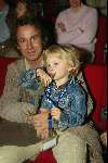 Kaatsheuvel 21 april 2002
50 jarig bestaan van de efteling en premiere show Hans Klok.
Marco Borsato met Luca Borsato