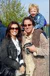 Kaatsheuvel 21 april 2002
50 jarig bestaan van de efteling en premiere show Hans Klok.
Leontine Borsato en Marco Borsato met Luca Borsato