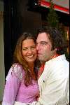 Amsterdam 11 april 2002
Opening restaurant Joop Braakhekke
Mariska Hulscher met vriend