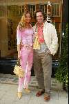 Amsterdam 11 april 2002
Opening restaurant Joop Braakhekke
Mariska Hulscher met vriend