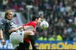 Eindhoven 15 maart 2002
PSV-Feyenoord
Mark v Bommel en Paul Bosvelt