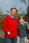Kaatsheuvel 21 april 2002
50 jarig bestaan van de efteling en premiere show Hans Klok.
Maya Eksteen met dochter