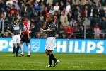 Eindhoven 14 april 2002
PSV-Feyenoord 2-0
Ono geblesseerd