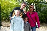 Kaatsheuvel 21 april 2002
50 jarig bestaan van de efteling en premiere show Hans Klok.
Paul rosemuller met gezin