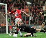Eindhoven 25 april 1998
PSV-Feyenoord
Phillip Cocu contra Dudek