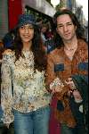Amsterdam 23 april 2002
Premier Ali G in Pathe de Munt.
Spiros met Touriya