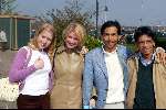Kaatsheuvel 21 april 2002
50 jarig bestaan van de efteling en premiere show Hans Klok.
Wibi Soerjadi met vrouw en broer