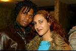 Amsterdam 7 maart 2003
Premiere Adrenaline. 
david Idols met vriendin