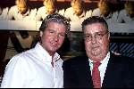 Vinkeveen15 maart 2001  
Dries Roelvink met sponsor