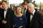 Amsterdam 25 april 2003
Concert vanwege de 65 e verjaardag van koningin beatrix
dries v Agt met vrouw