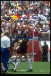 Ed de Goeij spelend voor het Nederlands elftal in 1994
