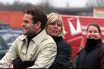 Goes 22 april 2001
Begrafenis van Blof gitarist Chris Gotte.
Erben Wennemars en Renate v d Zalm