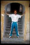 1990 Erwin Koeman met het nederlands elftal op weg naar het WK in Joegoslavie
