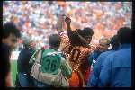 Munchen, 25 juni 1988 Finale Europees Kampioenschap 1988
Finale Nederland-Rusland, eindstand 2-0
1-0 door Ruud Gullit en 2-0 door Marco v Basten
Monne de Wit
Frank Rijkaard Rinus Michels