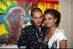 Amsterdam 7 maart 2003
Opening expositie van Daniel Louis Rivas in Dante.
Georgina Verbaan
