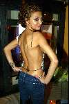 Amsterdam 7 maart 2003
Premiere Adrenaline
Georgina Verbaan met tatoeage