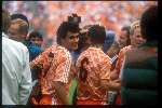 Munchen, 25 juni 1988 Finale Europees Kampioenschap 1988
Finale Nederland-Rusland, eindstand 2-0
1-0 door Ruud Gullit en 2-0 door Marco v Basten
Gerald Vanenburg en Ronald Koeman monne de Wit